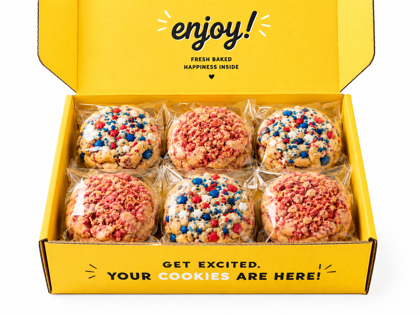 Labor Day Shipped Krave Cookie Box