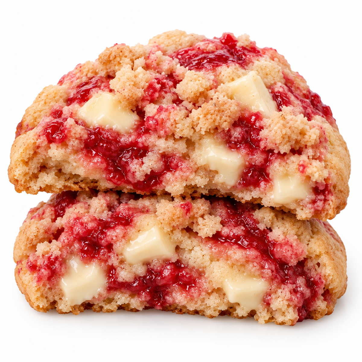 Strawberry Streusel Cookie